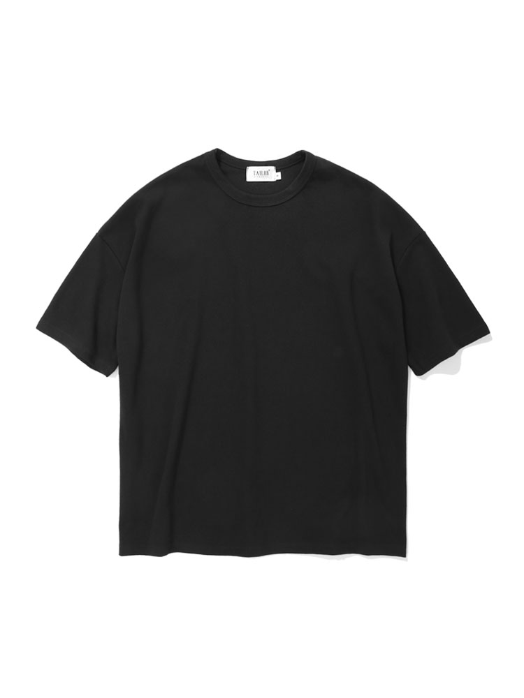 [EVENT] 테일러 오버핏 베이직 티셔츠 (블랙)
